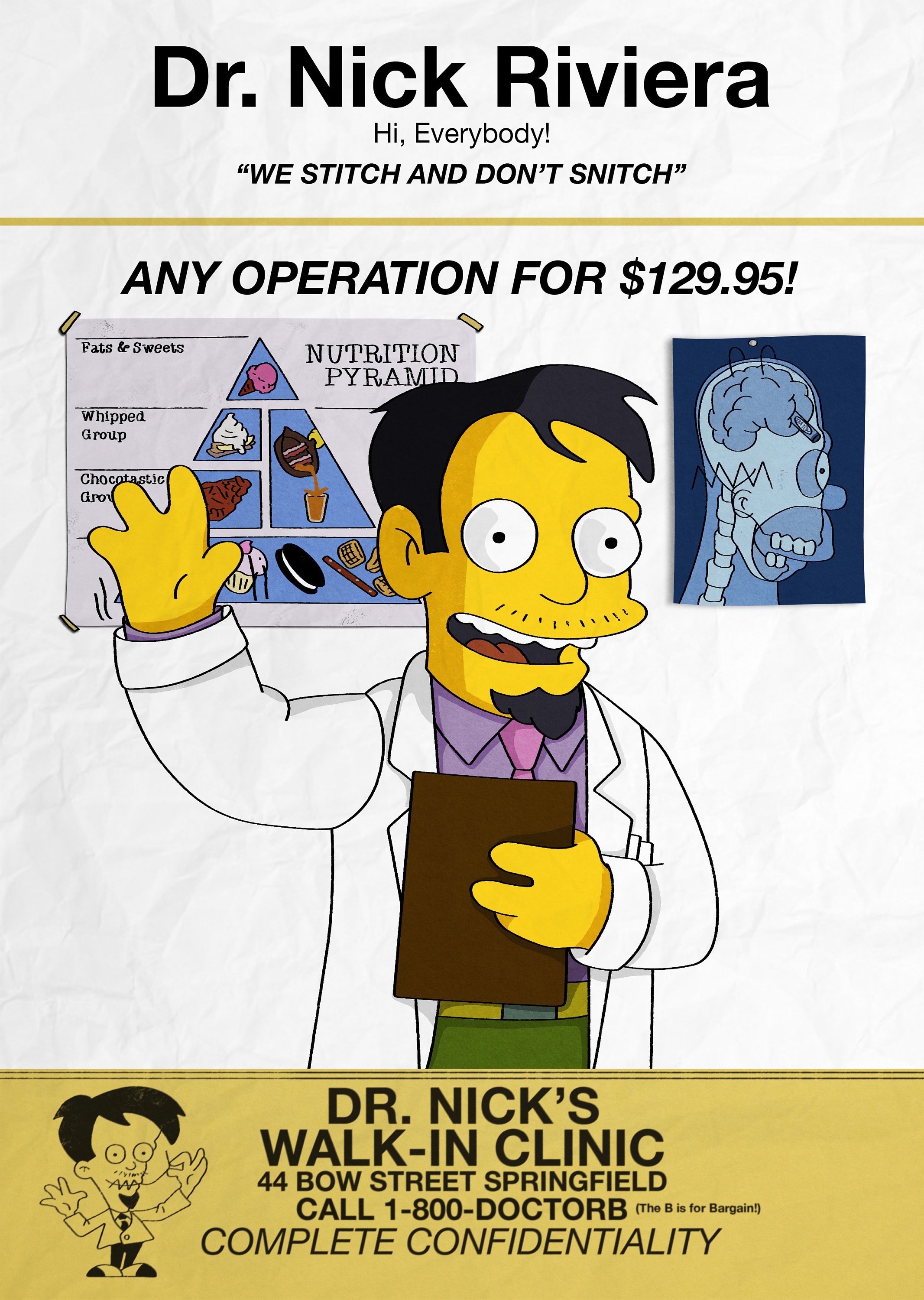 By the way, I'm aware of the irony of using Nick Riviera to express an  opinion I agree with, so don't bother pointing that out. :  r/simpsonsshitposting, image size:2133x3000