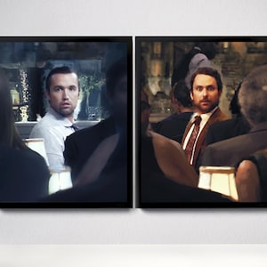 Always Sunny - Mac and Charlie Portrait Art Prints