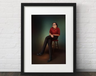 Always Sunny - Totally Normal Picture of Frank Reynolds - Art Print