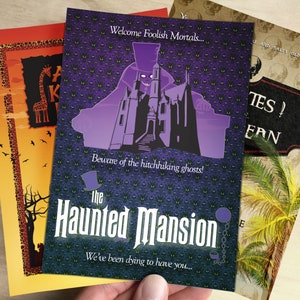 A6 Disneyworld Art Print Set (Drie Prints) - A6
