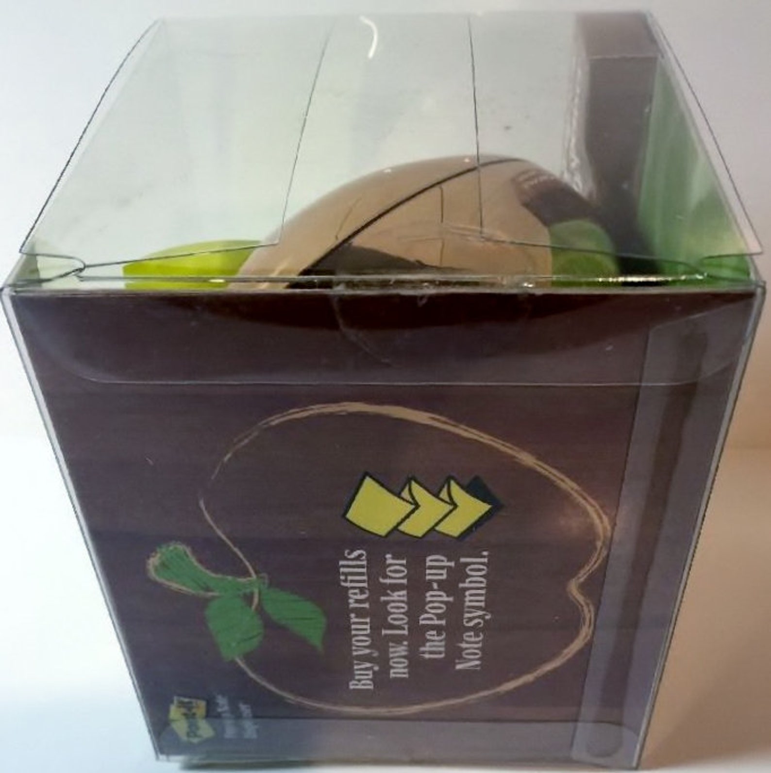 PostIt Gold Apple PopUp Note Dispenser for 3 x 3Inch Notes Etsy