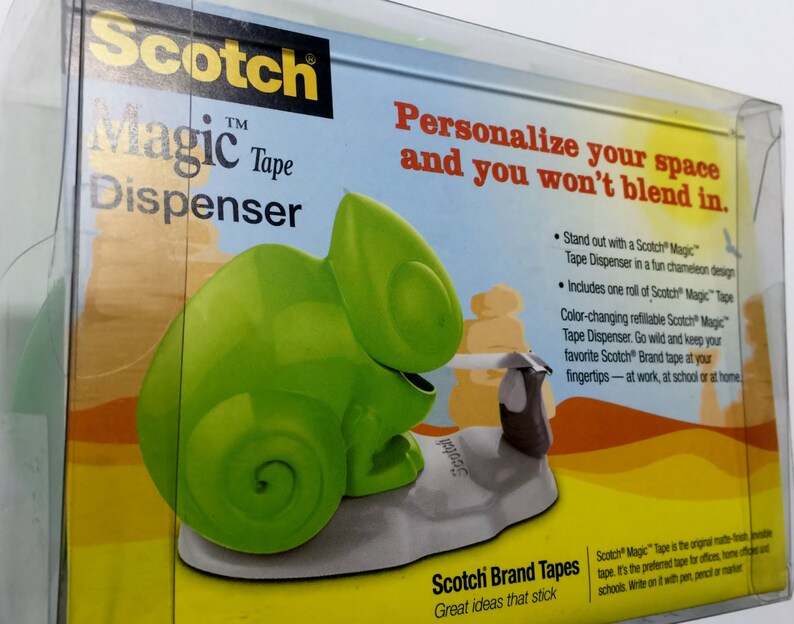 3M Scotch Chameleon Dispenser With 1 Roll Scotch Magic Tape Etsy
