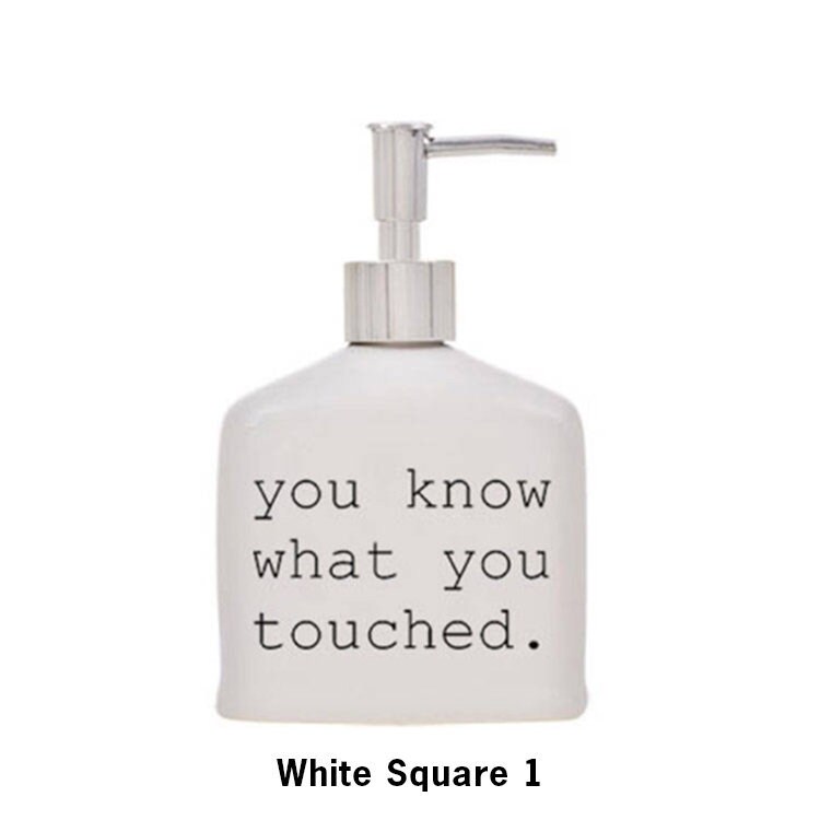 Funny Soap Dispenser You Know What You Touched Etsy