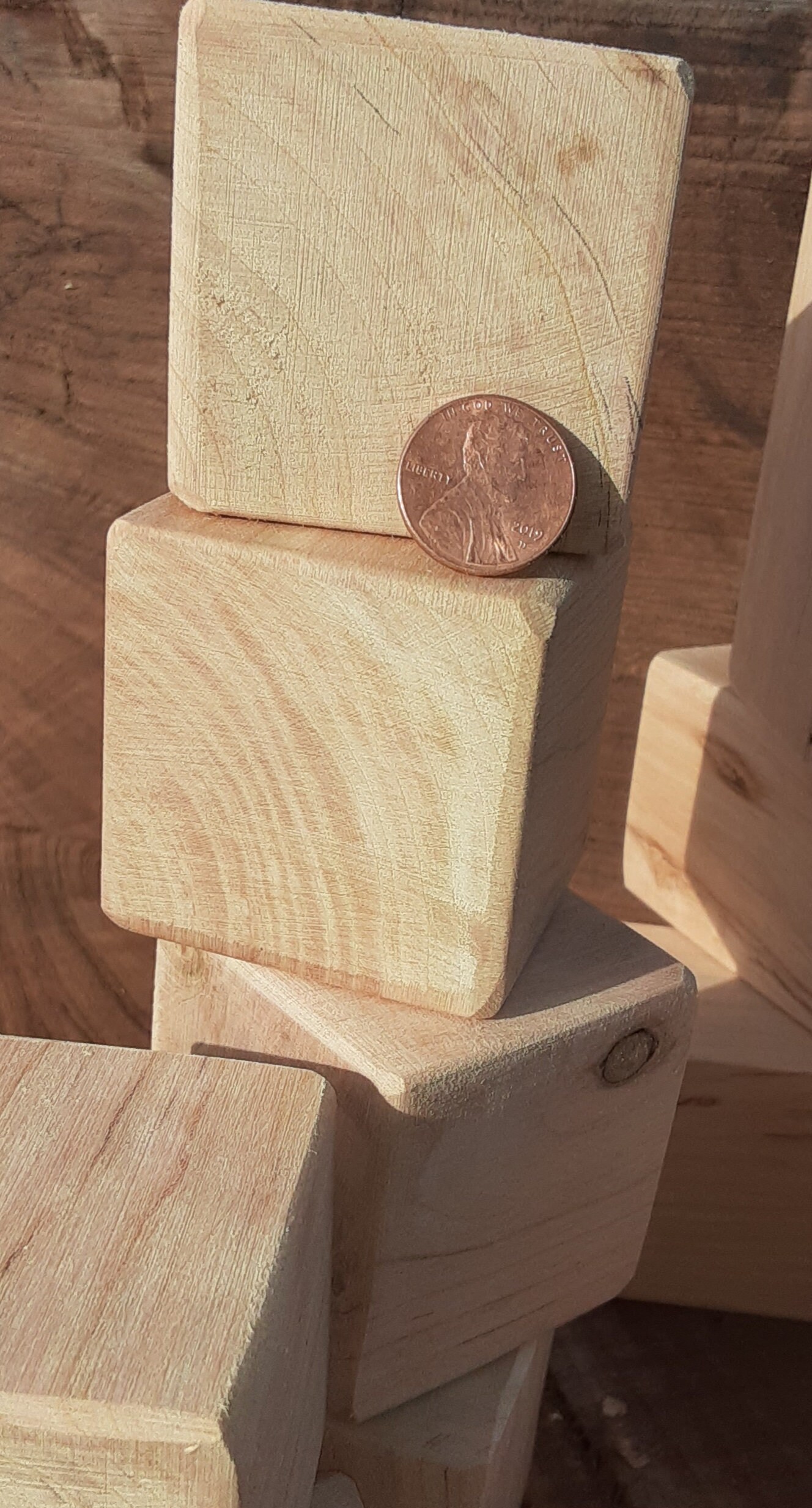 Black Cherry Wood Blocks for Crafting and DIY Projects Etsy