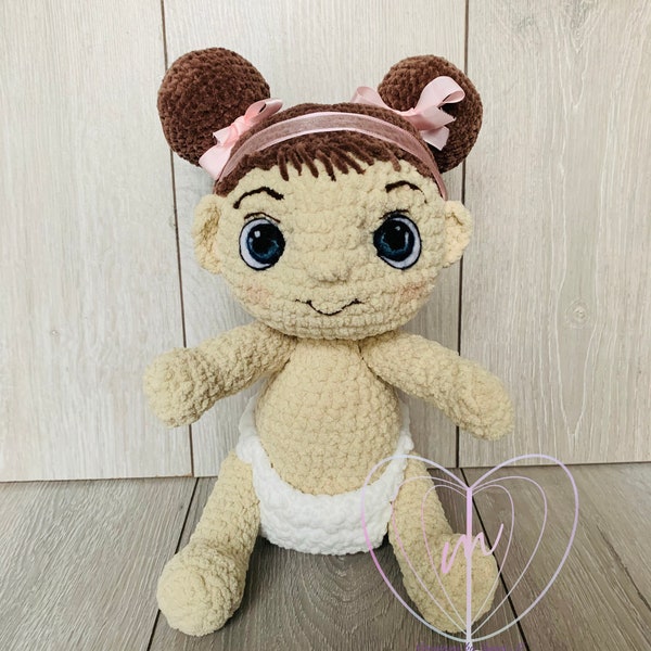 Baby doll Crochet Pattern(PDF)