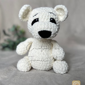 Barrie the Bear Crochet Pattern PDF