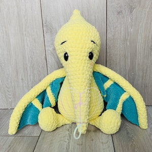 Pterodactyl dinosaur crochet pattern(PDF)