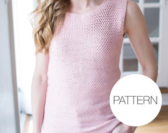 Crochet Pattern | Tank It Easy Top | Easy Crochet Tank Top Pattern