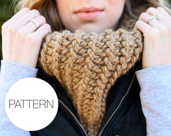 Crochet Pattern | Ripley Cowl | Knit Inspired Crochet Cowl