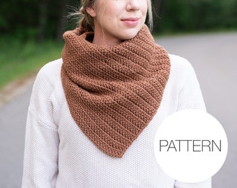 Crochet Pattern | Sylvan Cowl | Easy Crochet Asymmetrical Cowl Pattern