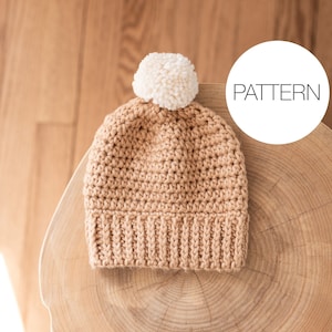 Crochet Pattern | BB Beanie | Easy Beginner Preemie, Baby, Toddler Hat Pattern