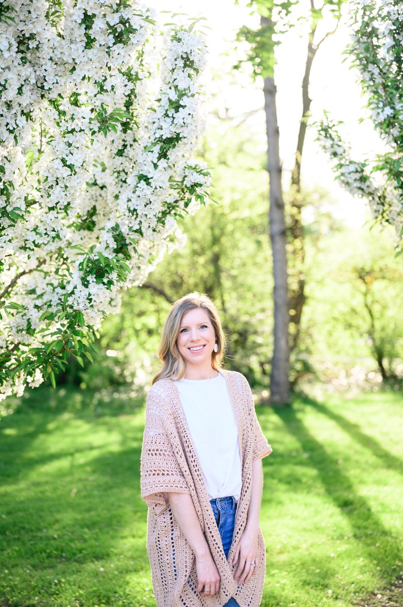 Crochet Pattern Perfect Summer Poncho Modern & Easy Garment Pattern image 2