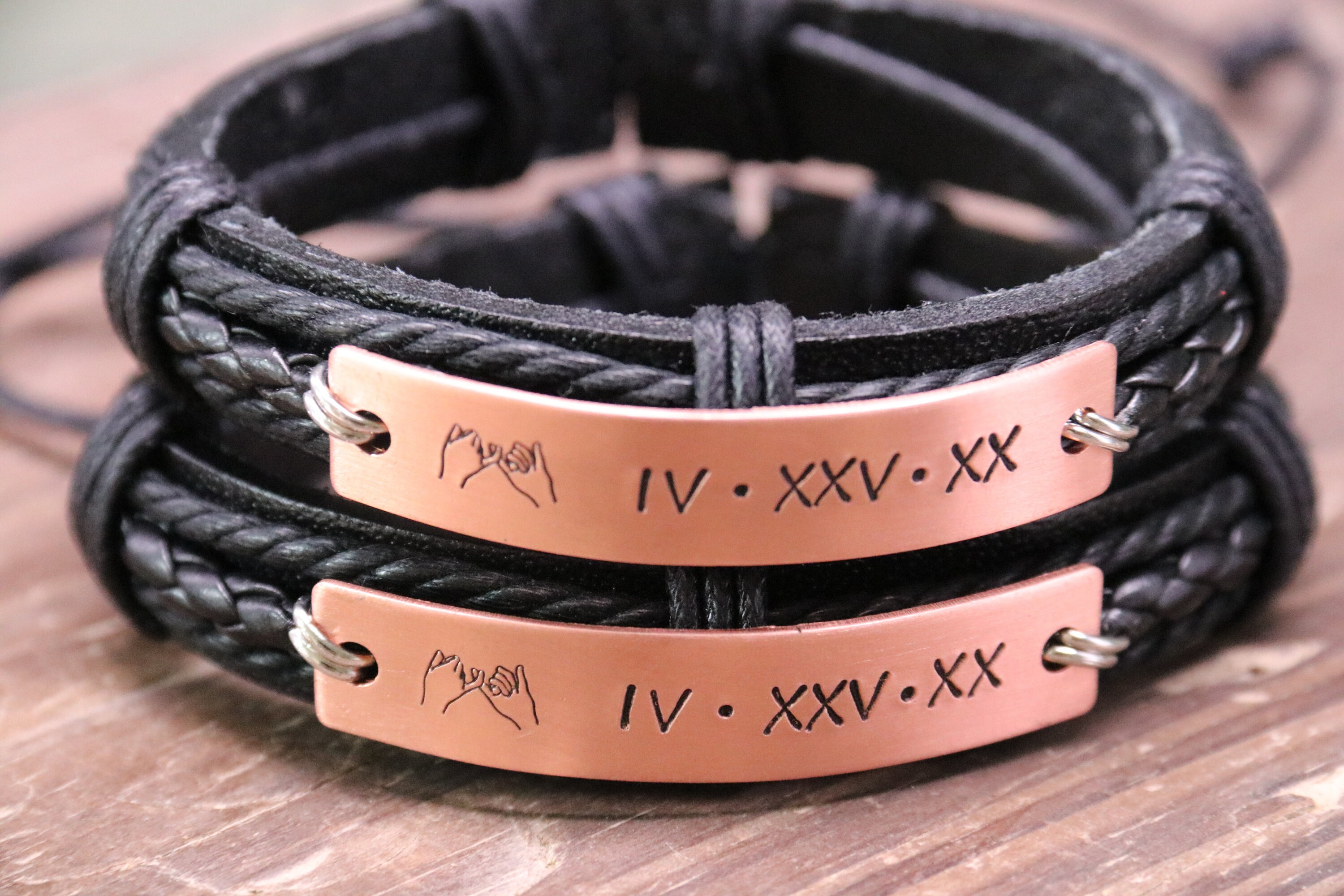 Custom Roman Numeral Couple Bracelets, Personalized Macrame Knitting  Bracelets, Customised Couple Bracelets, Adjustable Macrame Bracelets, - Etsy