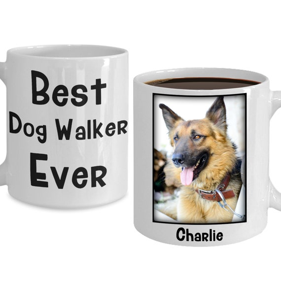 dog walker mug