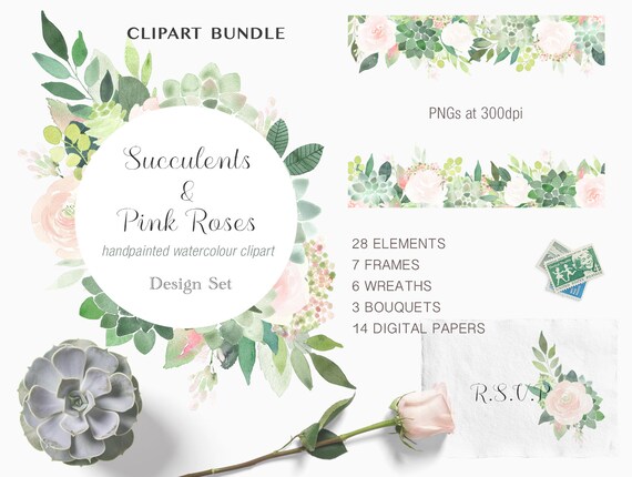 Download Craft Supplies Tools Watercolor Clipart Bundle Clipart Bundle Wedding Clipart Lilac Floral Clip Art Lilac Succulents Clipart Set Watercolor Clip Art Bundle Embellishments