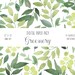 Greenery Digital Paper Pack - Green Leaves Seamless Patterns, Repeat ...