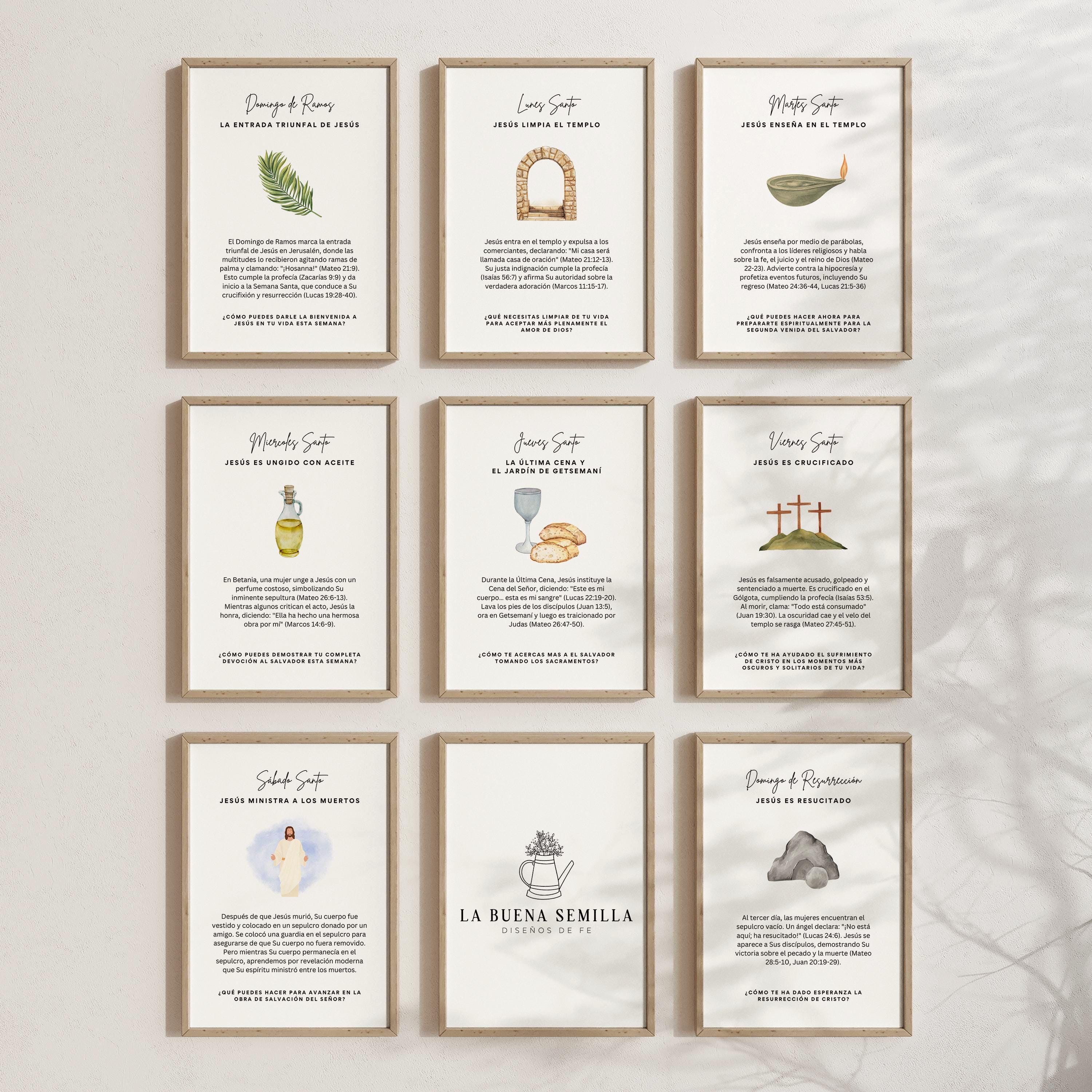 Holy Week Easter Cards Printable Daily Christian Devotional for ...
