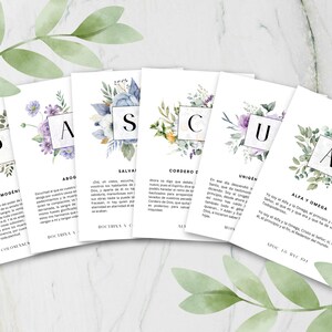 Cartões de Páscoa com os Nomes de Jesus para Imprimir 4x6 Decoração Religiosa e Presente Estudo Cristão de Páscoa