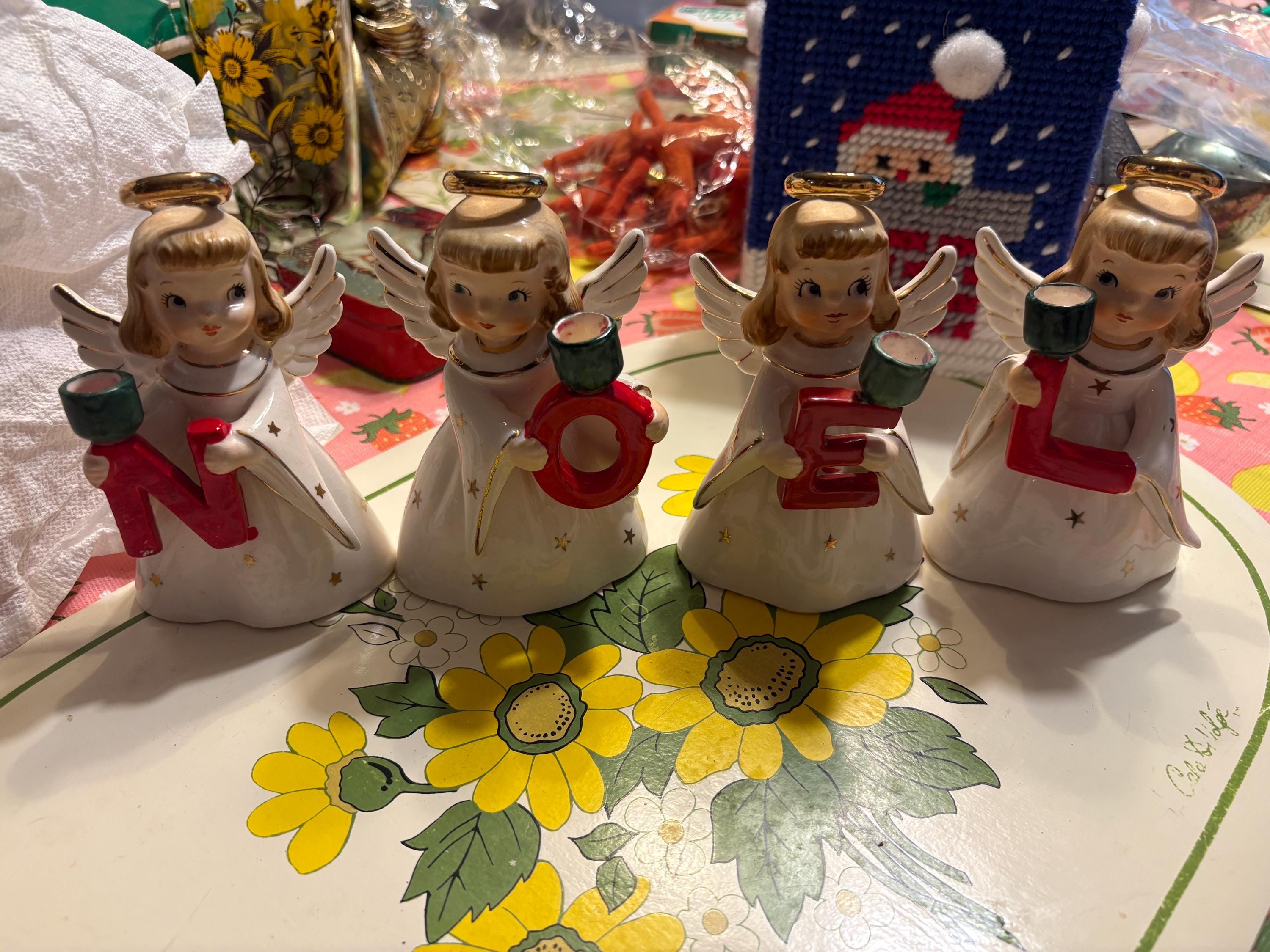 Napco Japan Noel Angels - Etsy