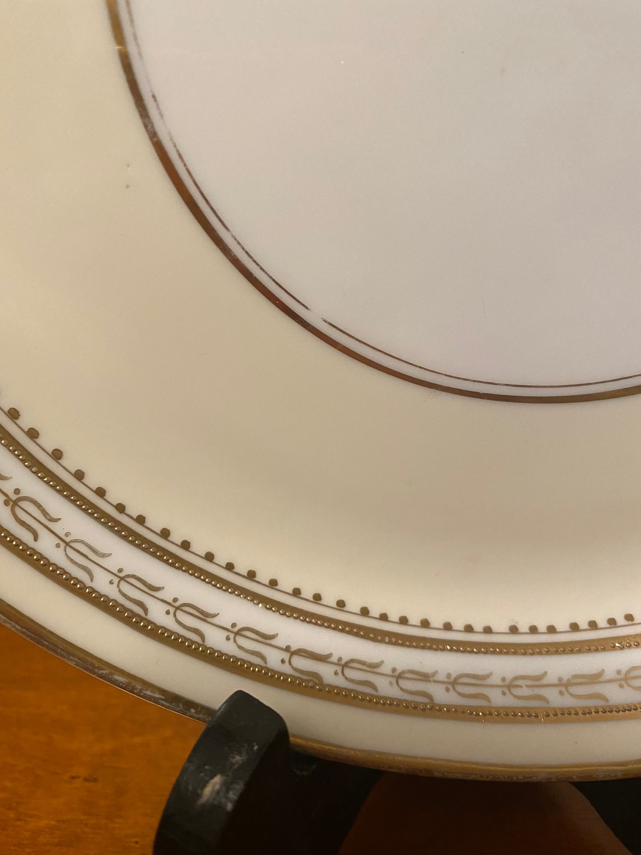 Nippon Handpainted Gold Serving Plate Etsy Sweden