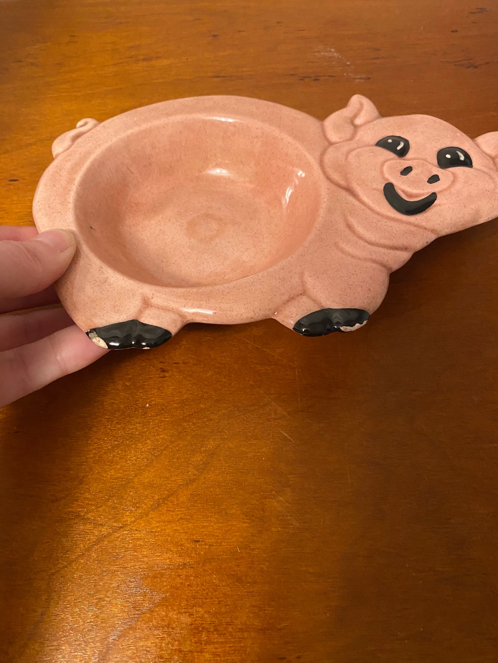 Vintage 1950's Pig Spoon Rest Etsy
