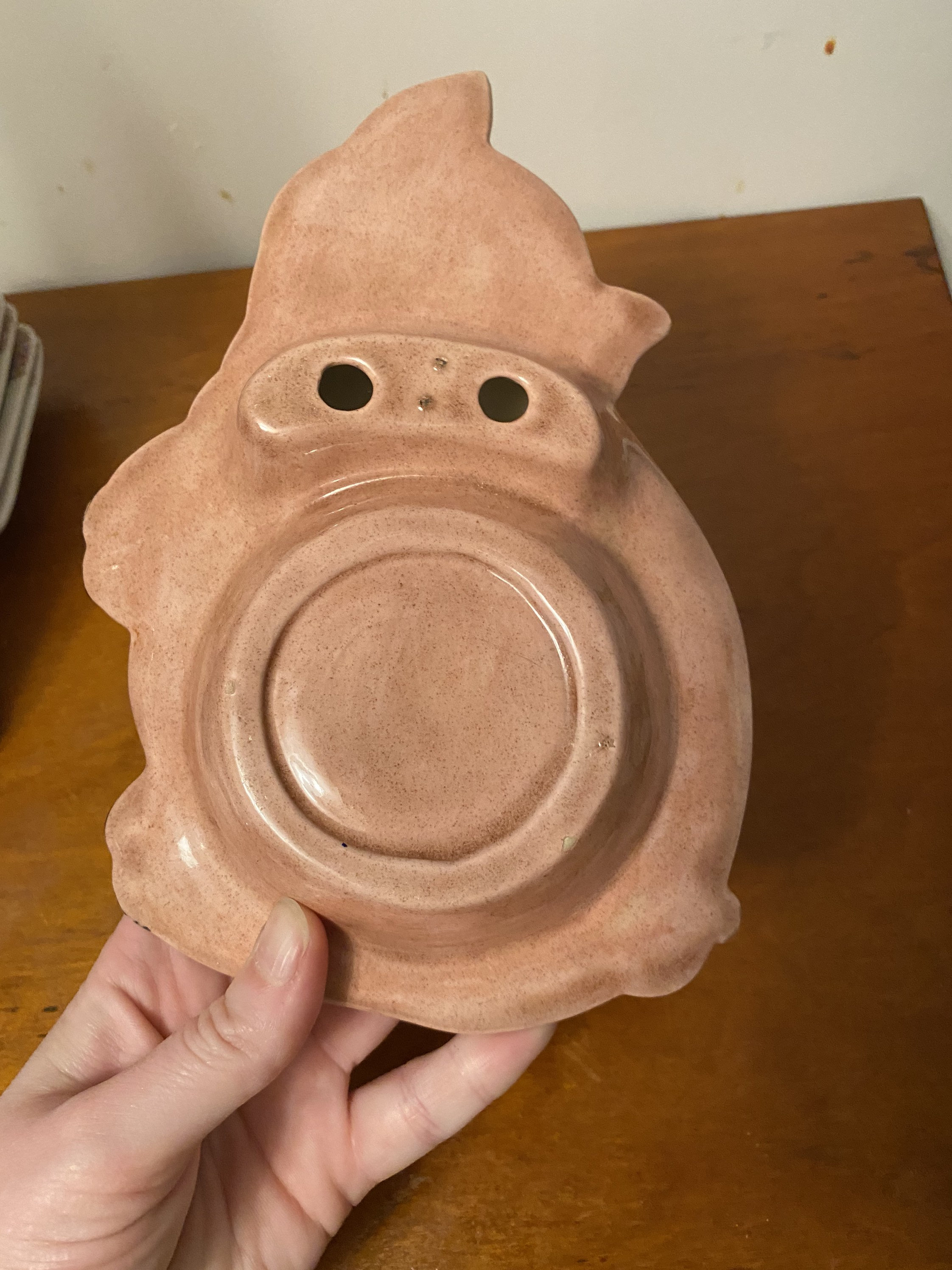 Vintage 1950's Pig Spoon Rest Etsy