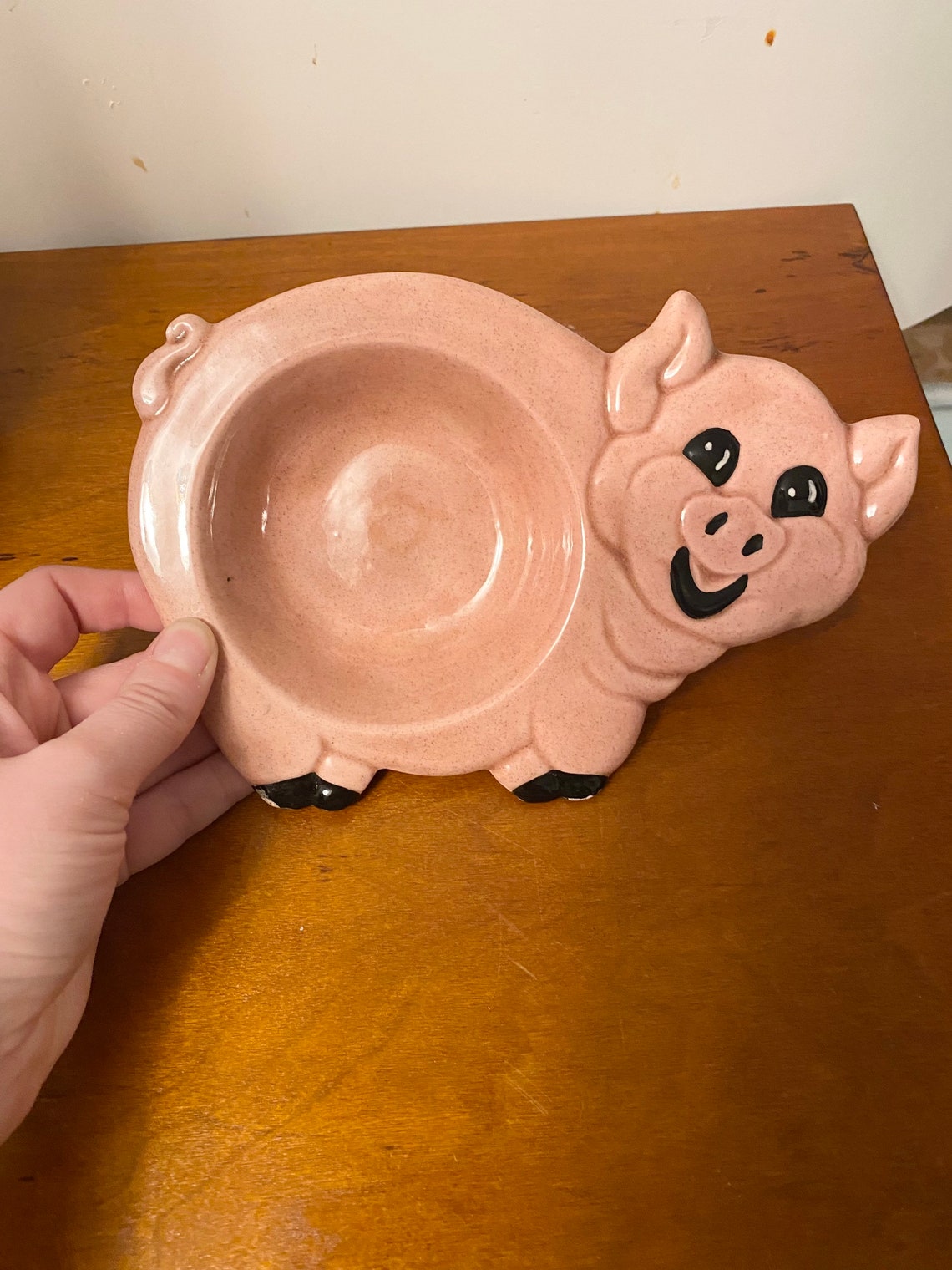 Vintage 1950's Pig Spoon Rest Etsy