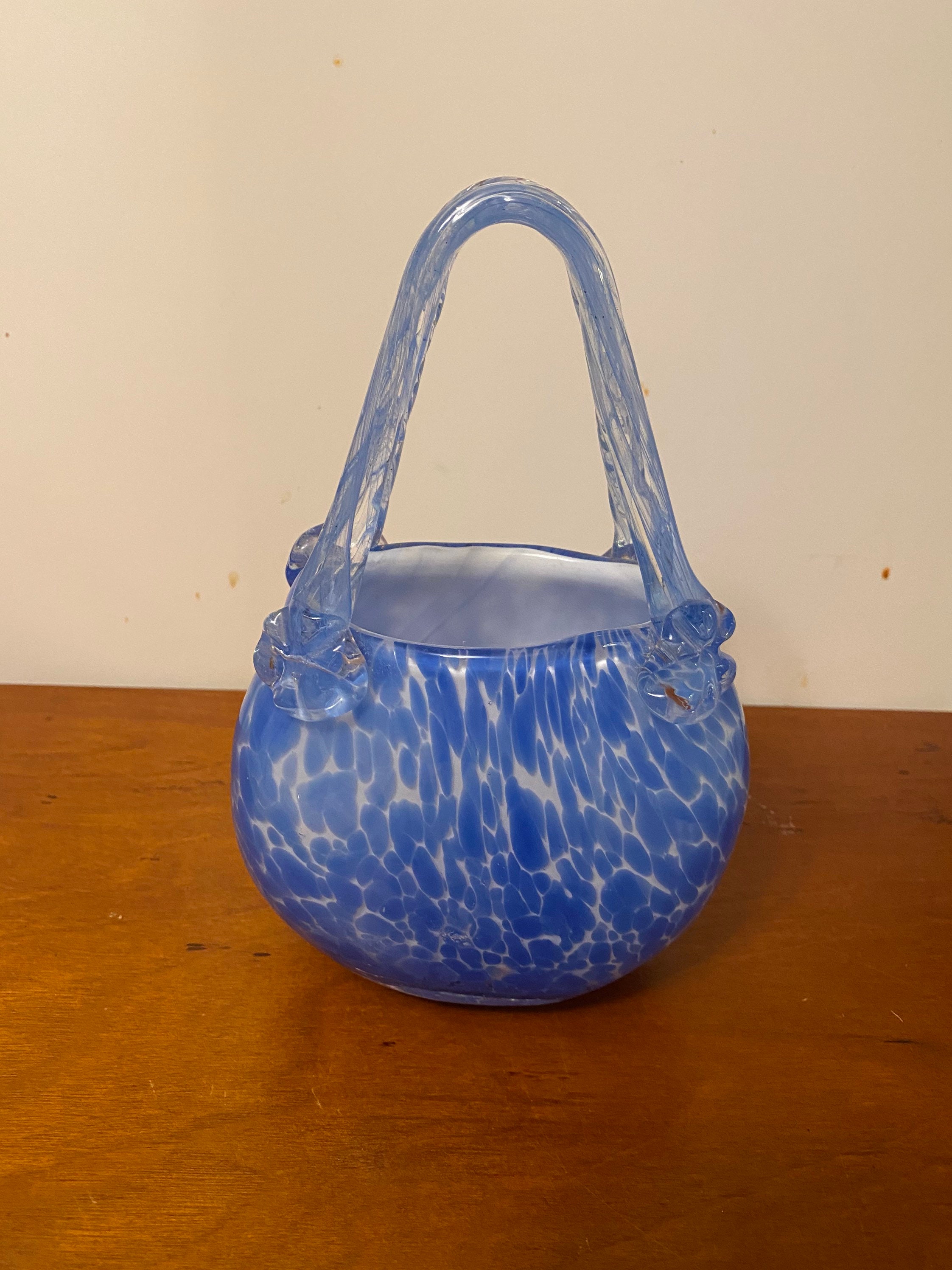 Vintage Murano Art Glass Purse Etsy