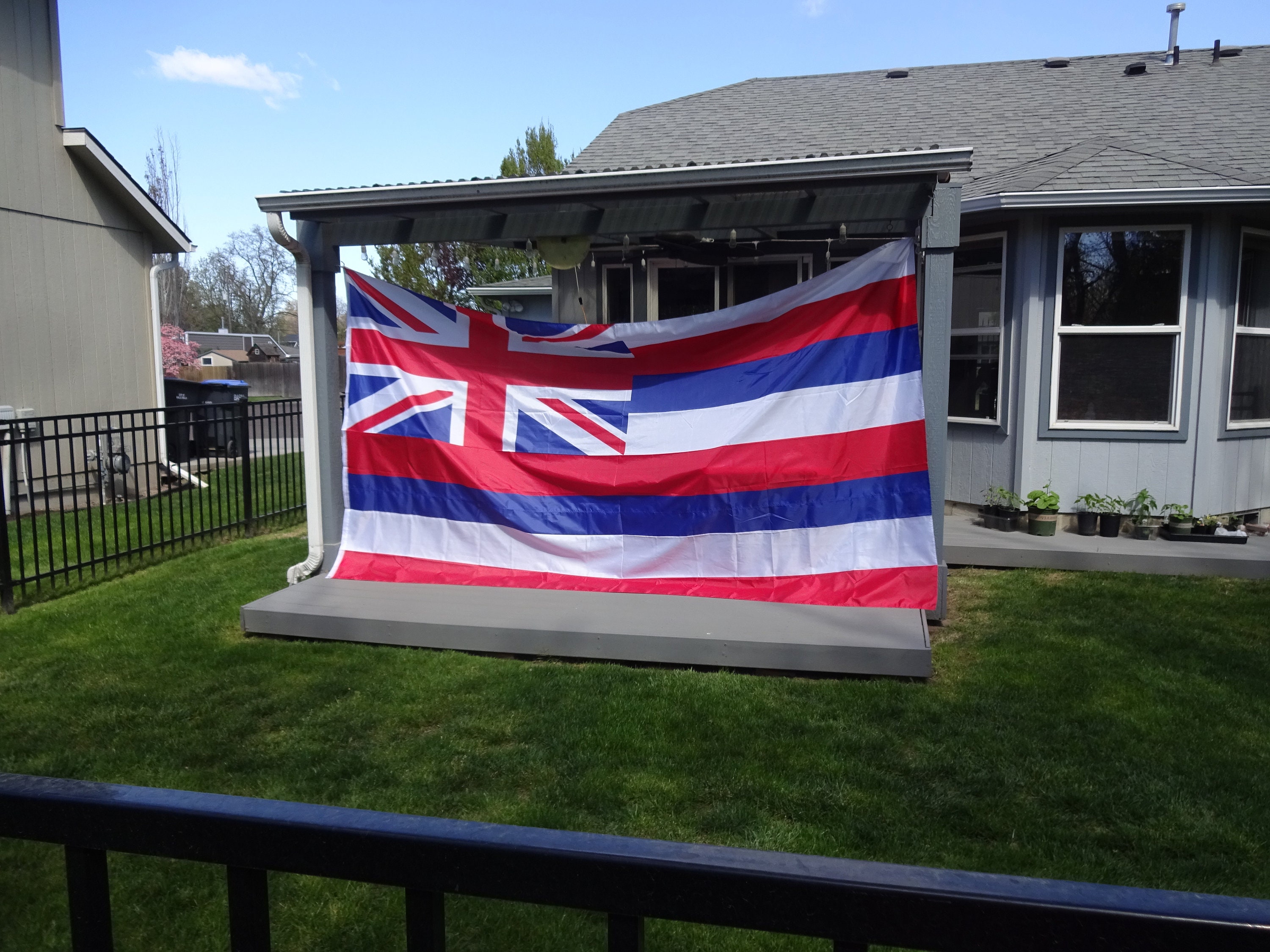 Very Large Hawaiian Flag Etsy