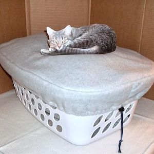 Cat Bed, Cat Bed Cover, Pet Parent Gift, Cat Parent Gift, Cat Perch, Cat Perch Cover, Pet Bed, Pet Bed Cover, Fleece Laundry Basket Cover