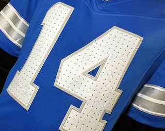 Elevate: Upgrade your Detroit Lions jersey to the style and details of the jerseys worn by the players on-field