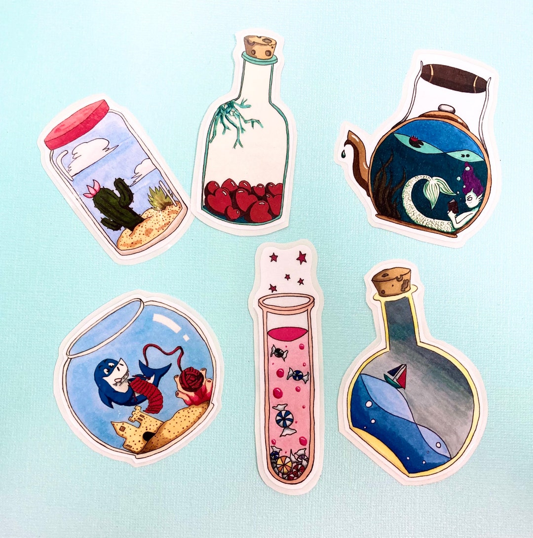 Multi-purpose Sticker Pack - Etsy