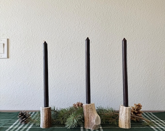 Bougeoirs uniques ELK ANTLER