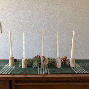 Candle Holders from Elk Antler 5pcs