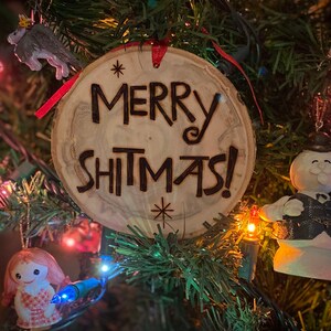 Offensive Christmas Ornament