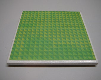 Ceramic Tile Coasters Set of 4