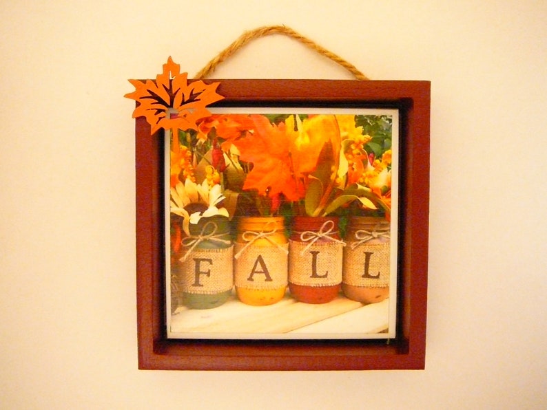 Fall Shadow Box - Etsy