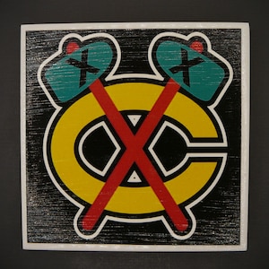Chicago Blackhawks Ceramic Tile Coaster