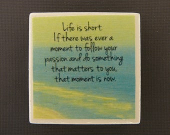 Life is Short Magnet