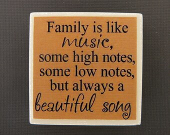 Family is Like Music Magnet