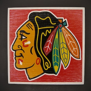 Chicago Blackhawks Ceramic Tile Coaster