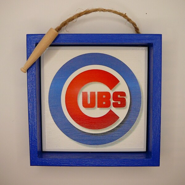 Chicago Cubs Shadow Box