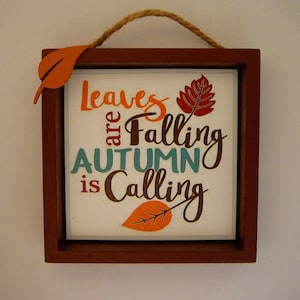 Fall Shadow Box