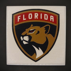 Florida Panthers Ceramic Tile Coaster
