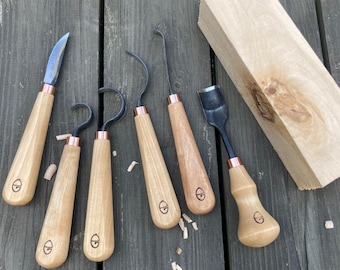 Herramientas para tallar cucharas - Herramientas para tallar madera - Herramientas para tallar madera - Herramientas para tallar madera - Herramientas para tallar madera - HECHAS A MANO - Gilles - Lituania