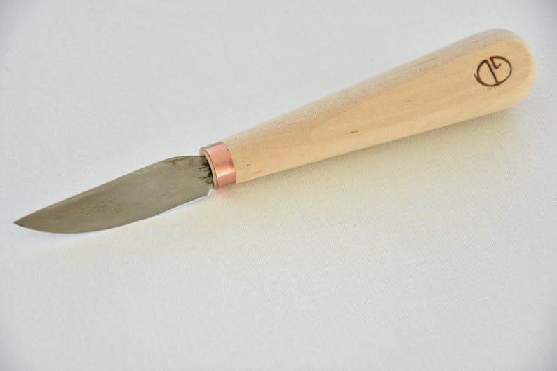 whittling knife-sloyd knife-wood carving tools HANDMADE Gilles Lithuania image 4