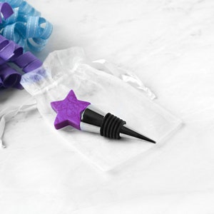 Star Wine Bottle Topper, Unique Wine Stoppers