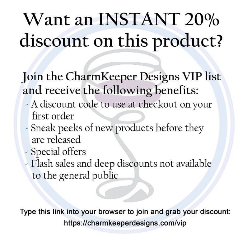 Instant 20% off when joining VIP mail list.