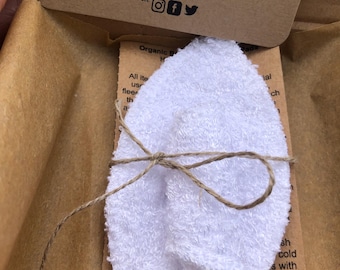 Organic Bamboo Interlabial Pads: Reusable Zero Waste ILP Bamboo Terry Single Layer