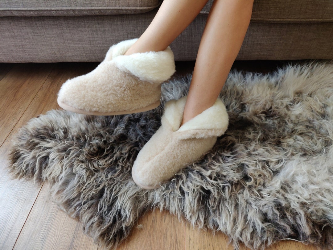 Imtrub Stivaletti Per Caviglie Larghe, Scarpe Invernali Antiscivolo Impermeabili, Stivaletti Con Fodera In Pelliccia, Stivaletti Alla Moda Per Donna E Uomo, Stivali Slip, Per Interni Ed Esterni